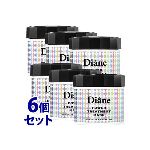 《セット販売》 モイストダイアン ダイアン パワートリートメントマスク (230g)×6個セット トリートメント ヘアマスク