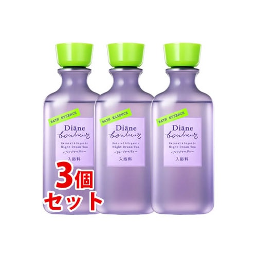 《セット販売》 モイストダイアン ダイアン ボヌール バスエッセンス ナイトドリームティーの香り (280mL)×3個セット 入浴料 バスオイル