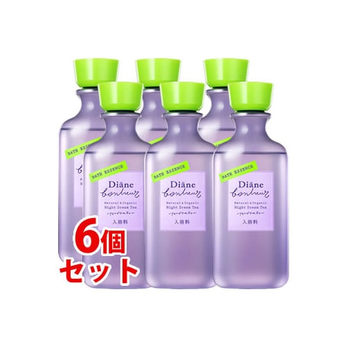 《セット販売》 モイストダイアン ダイアン ボヌール バスエッセンス ナイトドリームティーの香り (280mL)×6個セット 入浴料 バスオイル