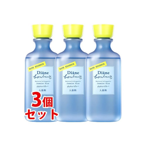 《セット販売》 モイストダイアン ダイアン ボヌール バスエッセンス ジャスミンブルーの香り (280mL)×3個セット 入浴料 バスオイル