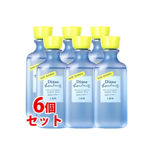 《セット販売》 モイストダイアン ダイアン ボヌール バスエッセンス ジャスミンブルーの香り (280mL)×6個セット 入浴料 バスオイル