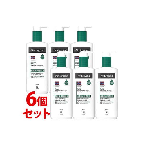 《セット販売》 ニュートロジーナ ノルウェー フォーミュラ インテンスリペア CICA ボディ エマルジョン (250mL)×6個セット ボディローション