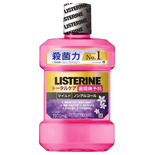 JNTLコンシューマーヘルス 薬用リステリン トータルケア 歯周マイルド (1000mL) 液体ハミガキ 液体歯磨 マウスウォッシュ 【医薬部外品】