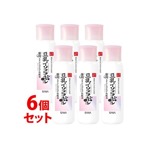 《セット販売》 ノエビア なめらか本舗 薬用リンクル化粧水 ホワイト (200mL)×6個セット 化粧水 ローション 豆乳イソフラボン配合 【医薬部外品】