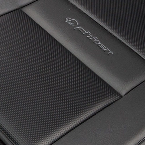 ボンフォーム ファイテン レザー調素材 45×45cm 5816-43BK ヒップ型クッション (1個) カーアクセサリー