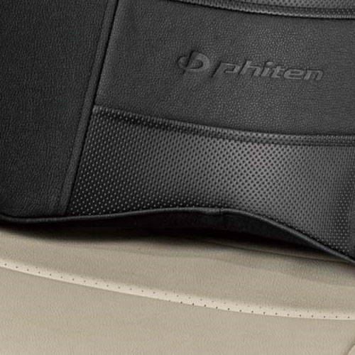 ボンフォーム ファイテン プレミアム 腰ホールド 38×18cm 5819-76BK (1個) カーアクセサリー 腰当て クッション