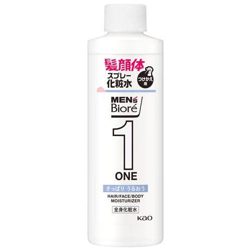 花王 メンズビオレ ONE 全身化粧水スプレー さっぱり つけかえ用 (200mL) 付け替え用