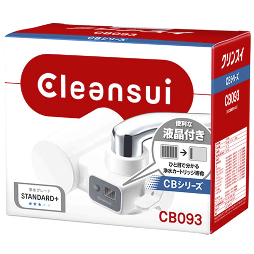 三菱ケミカルクリンスイ クリンスイ 蛇口直結型浄水器 CB093-WT (1個) CBシリーズ Cleansui