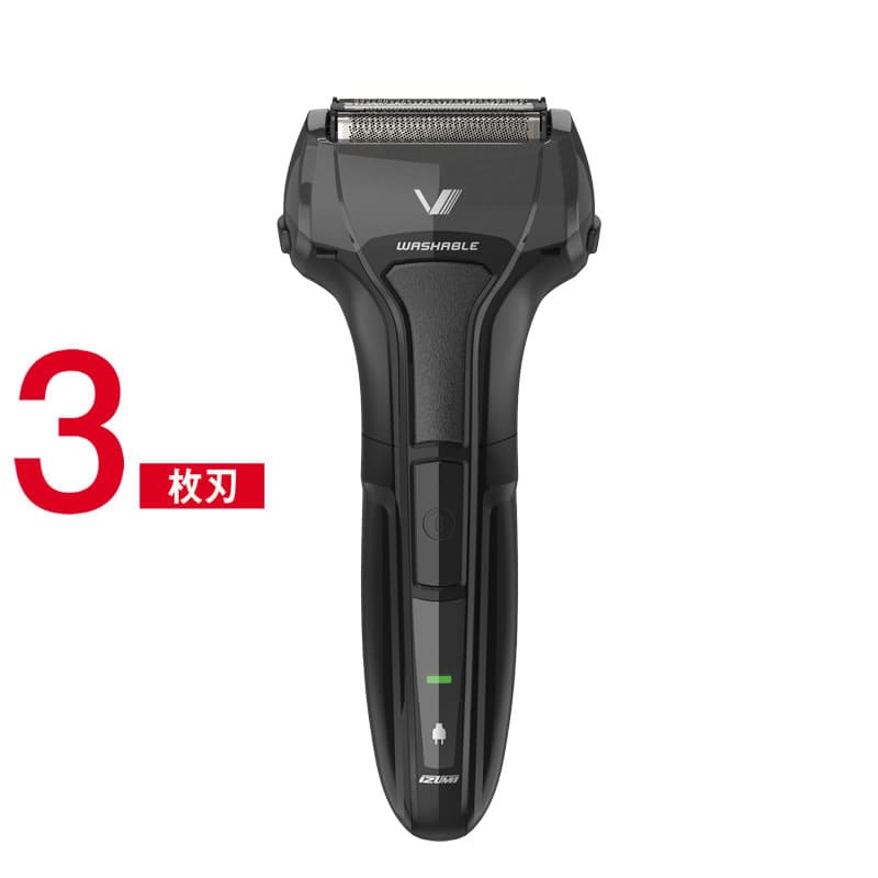 マクセルイズミ ソリッドシリーズ 往復式シェーバー IZF-VH532-K ブラック (1個) 電動 充電式 3枚刃 IZUMI