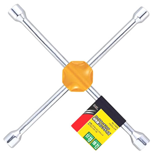 大橋産業 BAL バル 1405 クロスレンチ 17-23mm (1個) カー用品 タイヤ交換工具