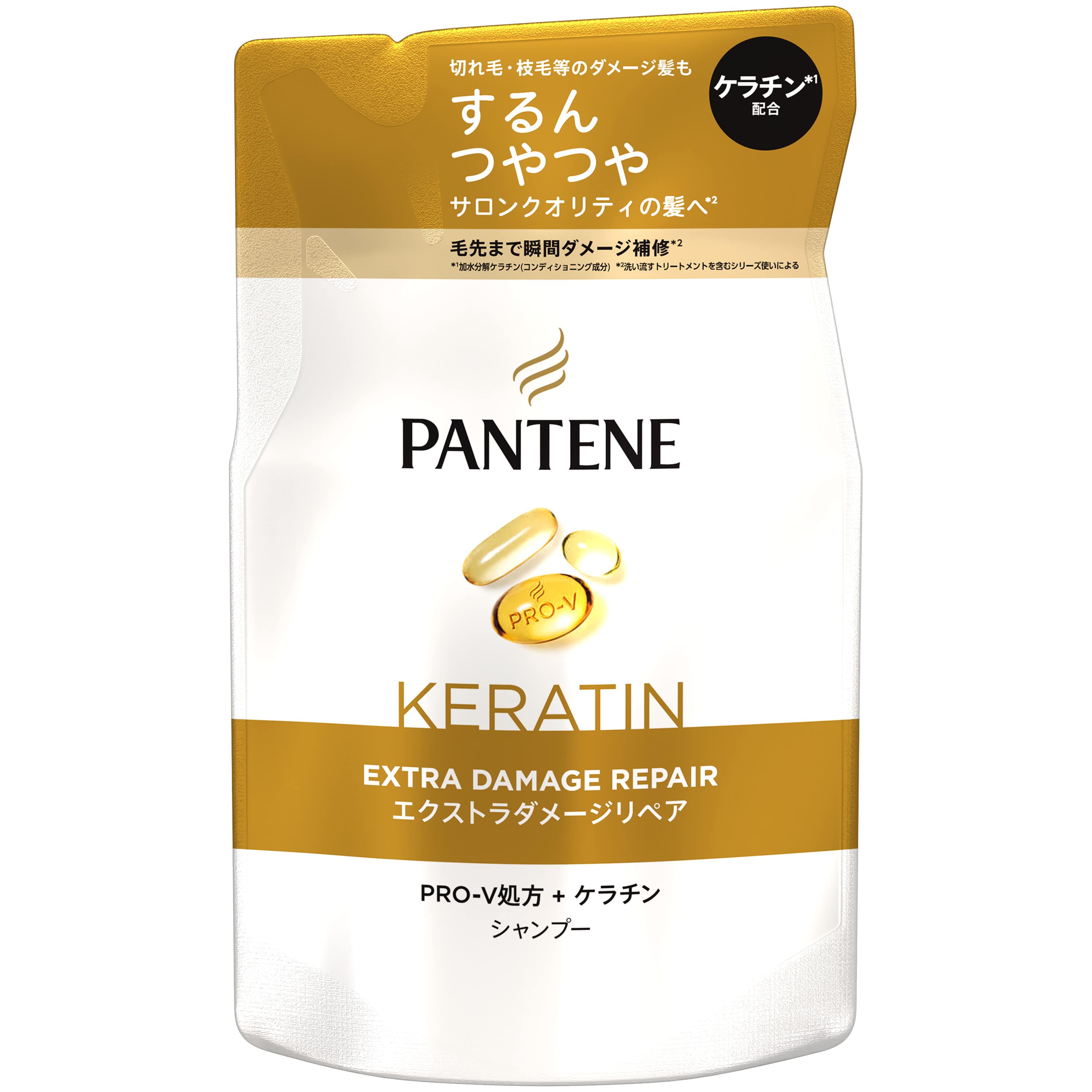 P&G パンテーン エクストラダメージケア シャンプー つめかえ用 (300mL) 詰め替え用　【P＆G】