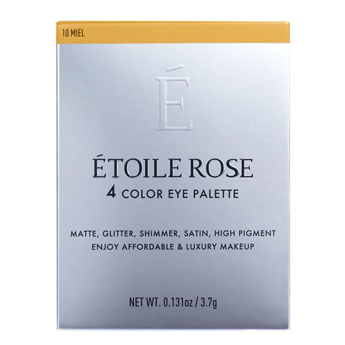イデアル エトワルローズ 4色アイシャドウ 10 ミエル (3.7g) アイシャドウ Etoile Rose