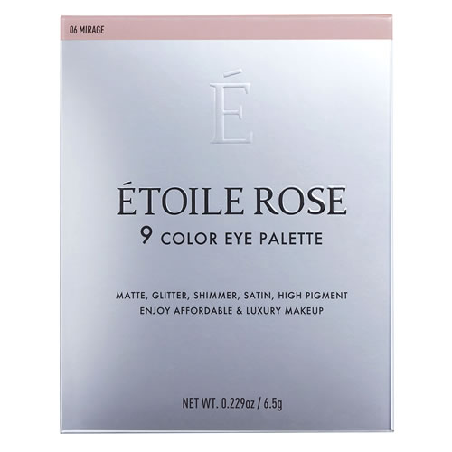 イデアル エトワルローズ 9色アイシャドウ 06 ミラージュ (6.5g) アイシャドウ Etoile Rose