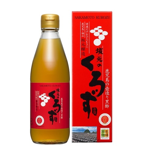 坂元醸造 坂元のくろず (360mL) 純米黒酢 鹿児島 壺造り黒酢 ※軽減税率対象商品
