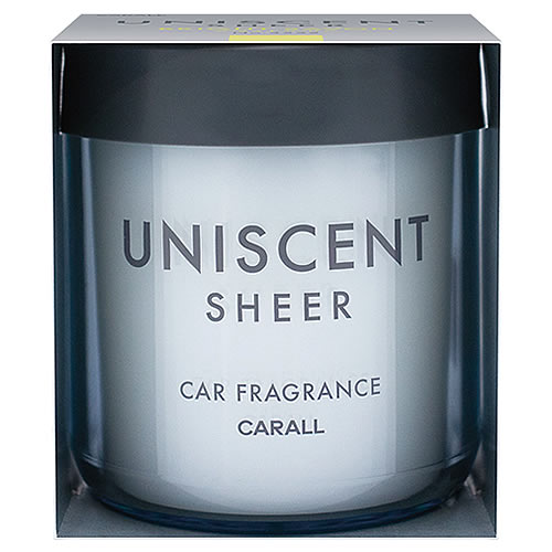 晴香堂 ユニセント シアー ブライトサボン (160mL) 芳香剤 ゲルタイプ 車用