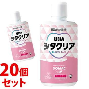 《セット販売》 UHA味覚糖 シタクリア 液体はみがき スイートピーチ (500mL)×20個セット 液体歯磨き 液体ハミガキ