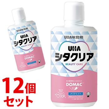 《セット販売》 UHA味覚糖 シタクリア 液体はみがき クリアミント (500mL)×12個セット 液体歯磨き 液体ハミガキ