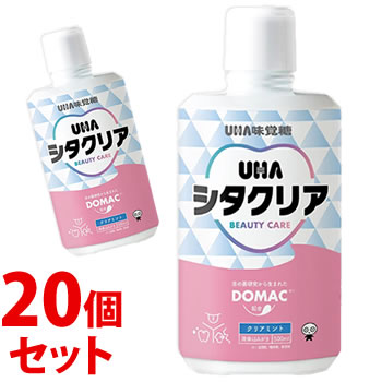 《セット販売》 UHA味覚糖 シタクリア 液体はみがき クリアミント (500mL)×20個セット 液体歯磨き 液体ハミガキ