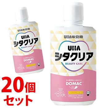 《セット販売》 UHA味覚糖 シタクリア 液体はみがき フレッシュシトラス (500mL)×20個セット 液体歯磨き 液体ハミガキ