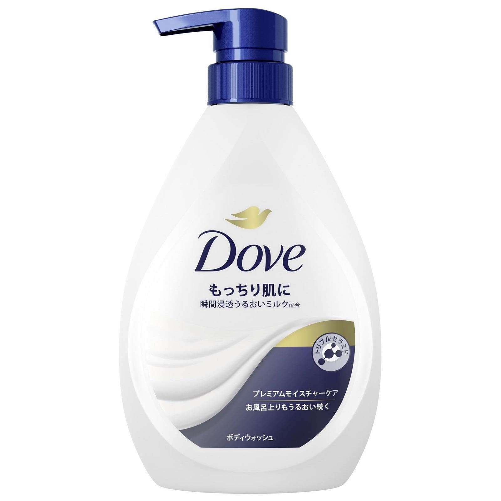 ユニリーバ ダヴ ボディウォッシュ プレミアム モイスチャーケア ポンプ (470g) ボディーソープ Dove