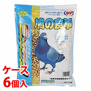 《ケース》 ナチュラルペットフーズ エクセル 鳩の食事 (3kg)×6個 鳥 ハト エサ