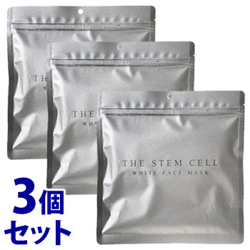 《セット販売》 THE STEM CELL ザ ステムセル ホワイト フェイスマスク (30枚)×3個セット WHITE シートマスク シート状美容マスク