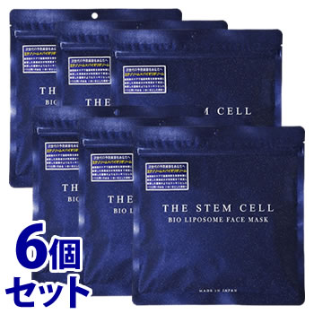 《セット販売》 THE STEM CELL ザ ステムセル BIO リポソーム フェイスマスク (30枚)×6個セット LIPOSOME シートマスク シート状美容マスク