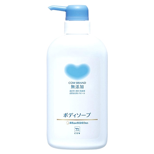 牛乳石鹸 カウブランド 無添加ボディソープ ポンプ付 (500mL) ボディウォッシュ