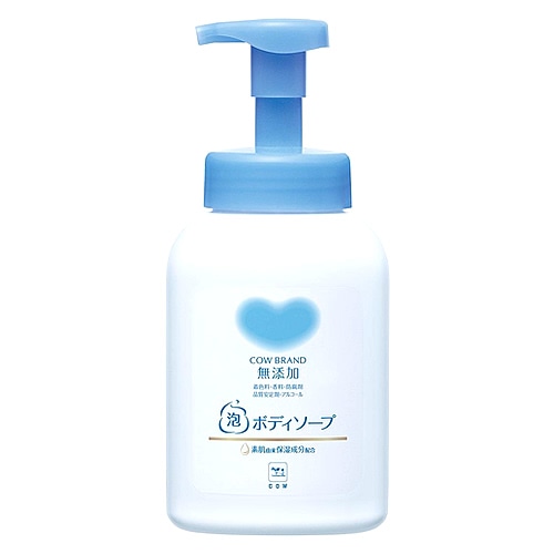 牛乳石鹸 カウブランド 無添加泡のボディソープ ポンプ付 (500mL) ボディウォッシュ