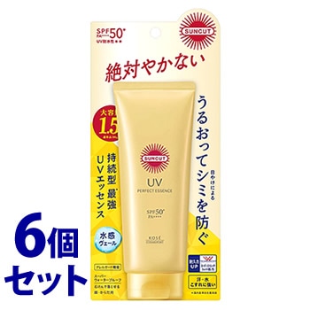 《セット販売》 コーセーコスメポート サンカット パーフェクトUV エッセンス N SPF50+ PA++++ (120g)×6個セット 日焼け止め美容液