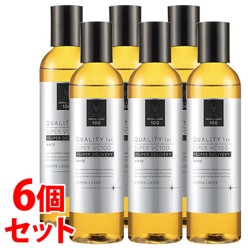《セット販売》 クオリティファースト ダーマレーザー スーパVC100ホワイト ローション (240mL)×6個セット 化粧水 DERMA LASER