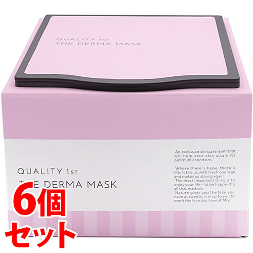 《セット販売》 クオリティファースト ザ ダーママスク (30枚)×6個セット シートマスク THE DERMA