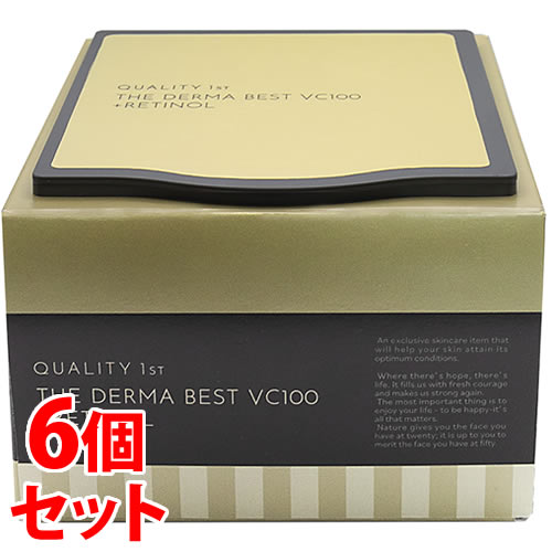《セット販売》 クオリティファースト ザ ダーマ ベストVC100 プラスレチノール (20枚)×6個セット シートマスク THE DERMA