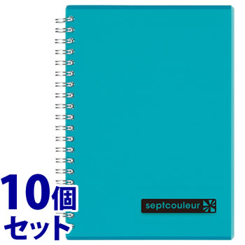 《セット販売》　マルマン セプトクルール ノート 横罫 B6 ライトブルー N575B-52 (1冊)×10個セット ノート