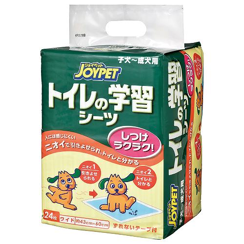 アースペット ジョイペット トイレの学習シーツ ワイド (24枚) ペット用シーツ JOYPET