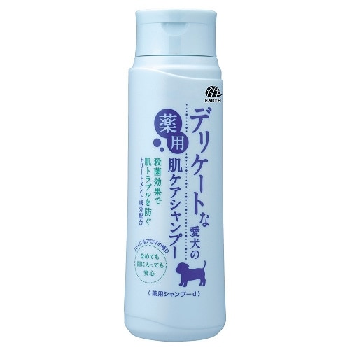 アースペット デリケートな愛犬の薬用肌ケアシャンプー (350mL) 犬用シャンプー 【動物用医薬部外品】