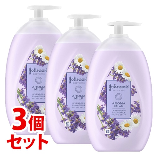 《セット販売》 ジョンソンエンドジョンソン ジョンソン ボディケア ドリーミースキン アロマミルク (500mL)×3個セット ボディミルク