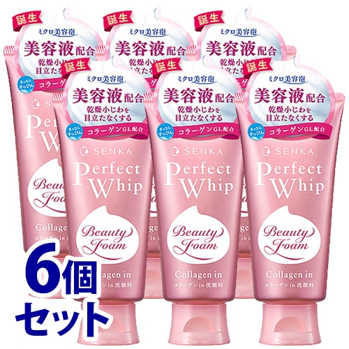 《セット販売》　ファイントゥデイ 洗顔専科 パーフェクトホイップ コラーゲン in a (120g)×6個セット 洗顔フォーム