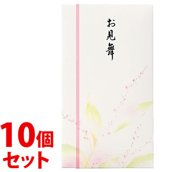 《セット販売》　マルアイ 新本折多当 561 お見舞 Pノ-561 (1枚)×10個セット 御見舞用 のし袋 祝儀袋 中袋付 MARUAI
