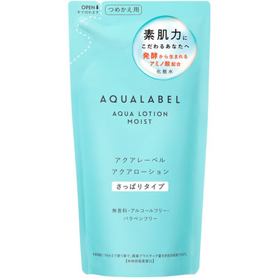 資生堂 アクアレーベル アクアローション さっぱり つめかえ用 (180mL) 詰め替え用 化粧水