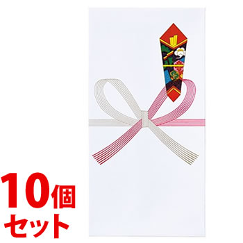 《セット販売》　マルアイ 新万円袋 110 真〆 ノ-110 (10枚)×10個セット ワンタッチ式 封筒タイプ 御祝用 のし袋 御祝 祝儀袋 MARUAI