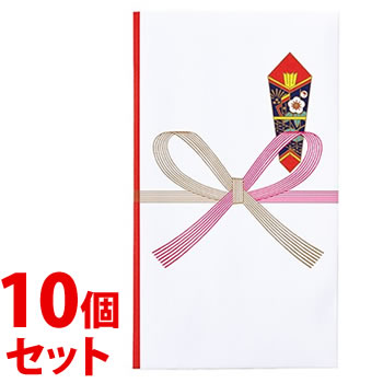 《セット販売》　マルアイ 祝多当 180 真〆 ノ-180 (10枚)×10個セット 御祝用 略式多当 のし袋 御祝 祝儀袋 MARUAI