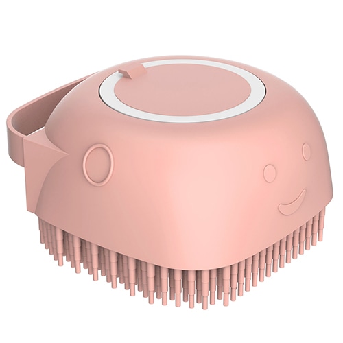 多摩電子工業 犬猫用 シャンプーブラシ ピンク (1個) TPTS003P ペット用品