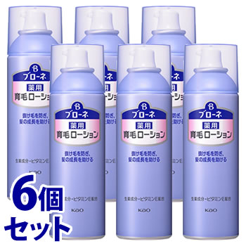 《セット販売》 花王 ブローネ 薬用育毛ローション 微香性 (180g)×6個セット 女性用 薬用 育毛剤 【医薬部外品】