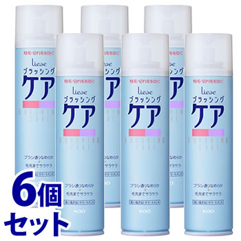 《セット販売》 花王 リーゼ ブラッシングケア (190g)×6個セット ヘアスプレー 洗い流さないトリートメント