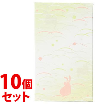 《セット販売》 マルアイ 日本の文様シリーズ 高級ぽち袋 うさぎ ノ-J35 (3枚)×10個セット お礼袋 お年玉袋 MARUAI