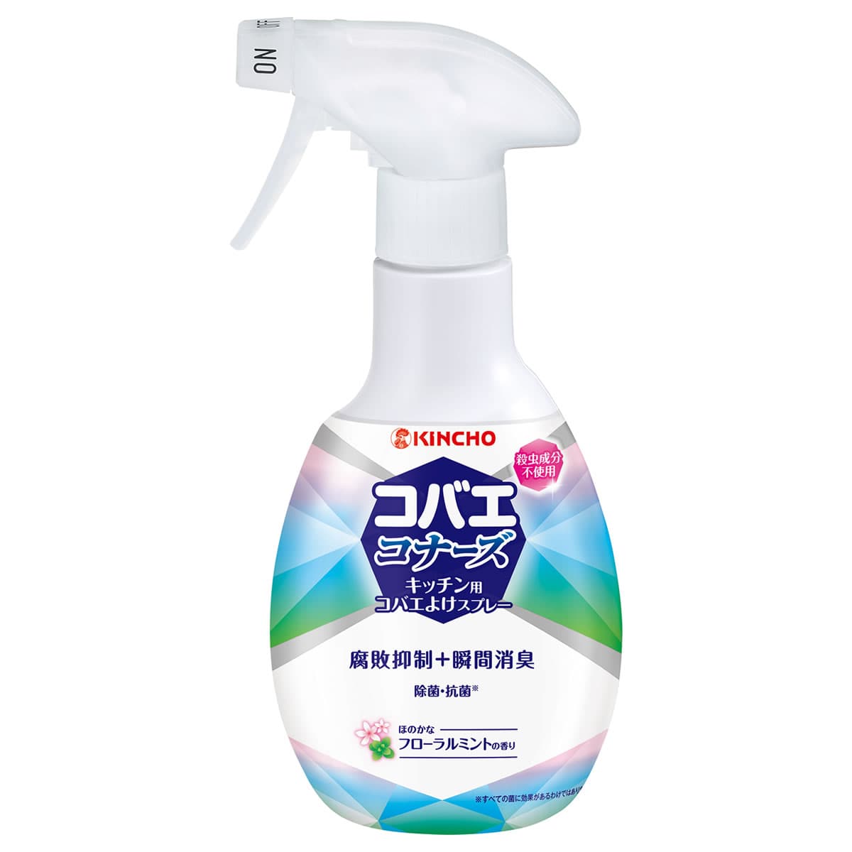 金鳥 KINCHO コバエコナーズ キッチン用スプレー フローラルミントの香り (250mL) コバエよけスプレー 大日本除虫菊