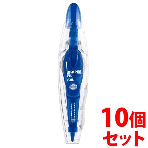 《セット販売》 プラス 修正テープ ホワイパーパル 幅5mm ブルー WH-035 (6m)×10個セット 使い切り 修正テープ PLUS