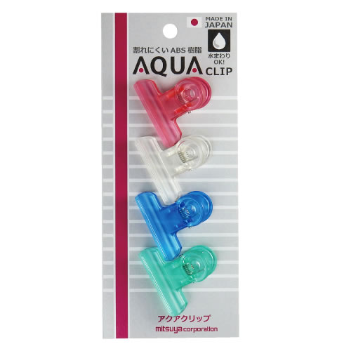 ミツヤ AQUA アクアクリップ 小 PCC-02P (4本) クリップ
