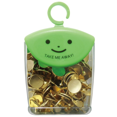 ミツヤ ハイタック 画鋲 TM-1 (約100本) 画びょう ピン 押しピン 掲示用品